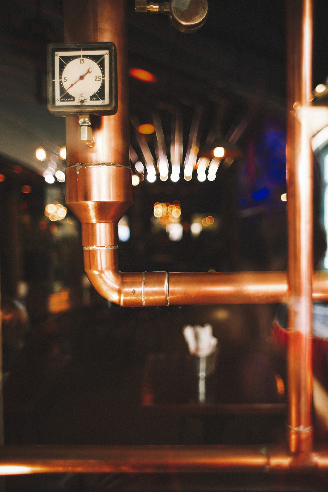 Copper Blues Whisky Still Sculpture DUOFAB