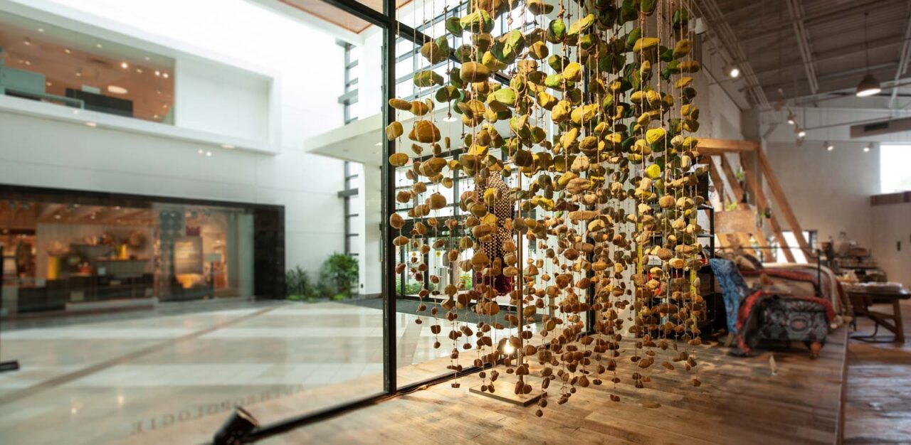 Suspended Rocks Suspended Rock Installation Art